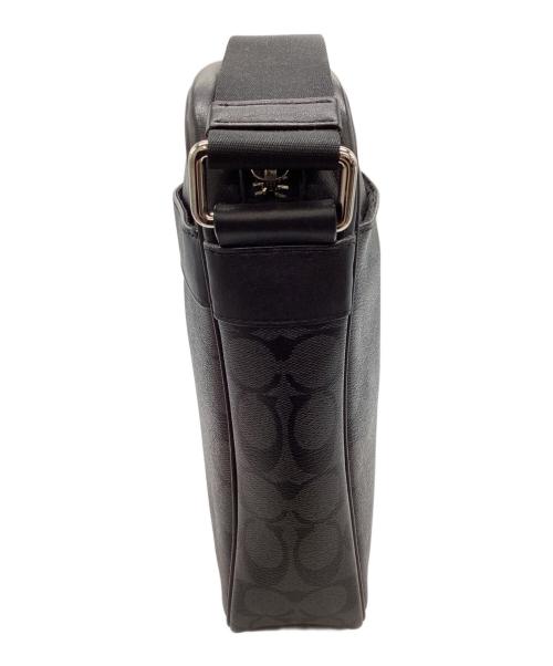 COACH（コーチ）COACH (コーチ) COACH　シグネチャー　ショルダーバッグ ブラックの古着・服飾アイテム