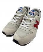 NEW BALANCEニューバランス）の古着「NEW BALANCE　スニーカー」｜アイボリー×ライトグレー