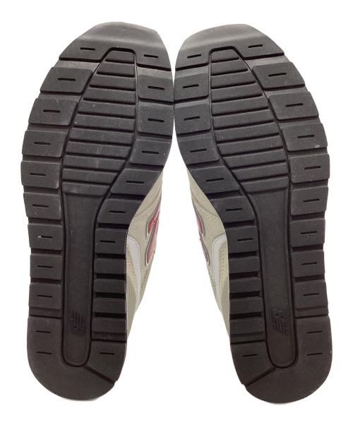 NEW BALANCE（ニューバランス）NEW BALANCE (ニューバランス) NEW BALANCE　スニーカー アイボリー×ライトグレー サイズ:27㎝の古着・服飾アイテム