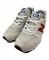 NEW BALANCE（ニューバランス）の古着「NEW BALANCE　スニーカー」｜アイボリー×ライトグレー