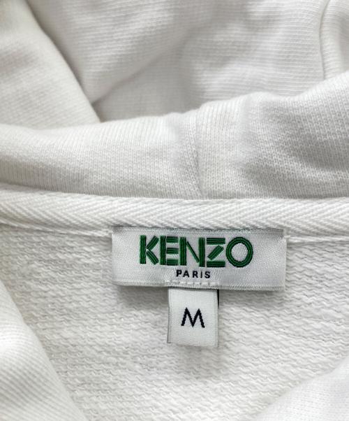 KENZO（ケンゾー）KENZO (ケンゾー) プルオーバーパーカー ホワイト サイズ:Mの古着・服飾アイテム