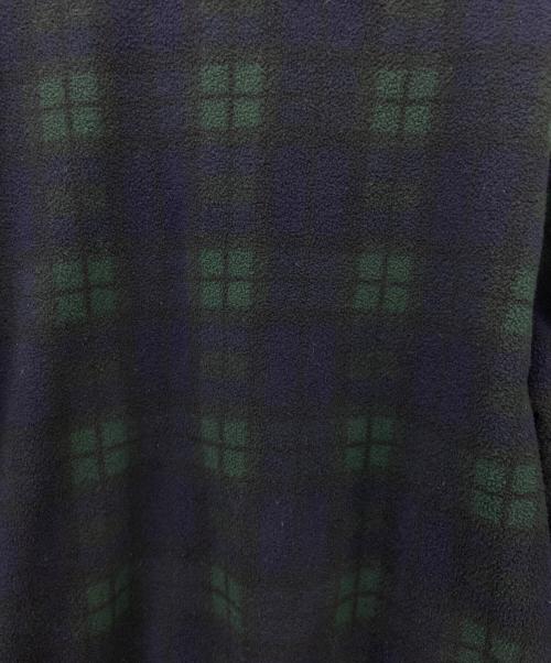 POLO RALPH LAUREN（ポロ・ラルフローレン）POLO RALPH LAUREN (ポロ・ラルフローレン) フリーススイングトップ ネイビー×グリーン サイズ:XLの古着・服飾アイテム