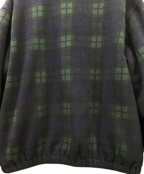 POLO RALPH LAUREN（ポロ・ラルフローレン）POLO RALPH LAUREN (ポロ・ラルフローレン) フリーススイングトップ ネイビー×グリーン サイズ:XLの古着・服飾アイテム