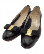 Salvatore Ferragamoサルヴァトーレ フェラガモ）の古着「Salvatore Ferragamo　パンプス」｜ブラック