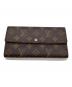 LOUIS VUITTON（ルイ ヴィトン）の古着「モノグラム ポルトフォイユ サラ M61734 長財布」