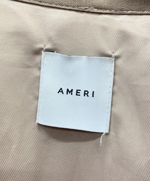 Ameri（アメリ）AMERI (アメリ) バックプリーツレイヤードコート グレー サイズ:Freeの古着・服飾アイテム