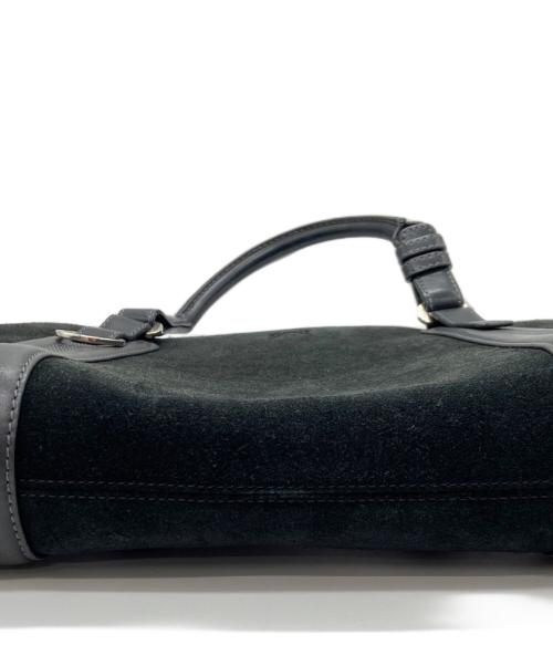 LOEWE（ロエベ）LOEWE (ロエベ) ハンドバッグ　カモッシオ・アナグラム ブラックの古着・服飾アイテム