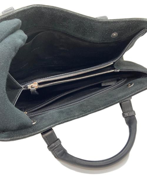 LOEWE（ロエベ）LOEWE (ロエベ) ハンドバッグ　カモッシオ・アナグラム ブラックの古着・服飾アイテム