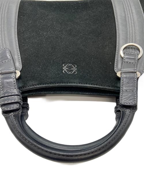 LOEWE（ロエベ）LOEWE (ロエベ) ハンドバッグ　カモッシオ・アナグラム ブラックの古着・服飾アイテム