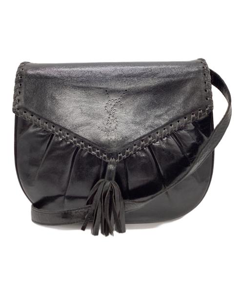 Yves Saint Laurent（イヴサンローラン）Yves Saint Laurent (イヴサンローラン) Yves Saint Laurent　ライセンス品　 OLDタッセルショルダーバッグの古着・服飾アイテム