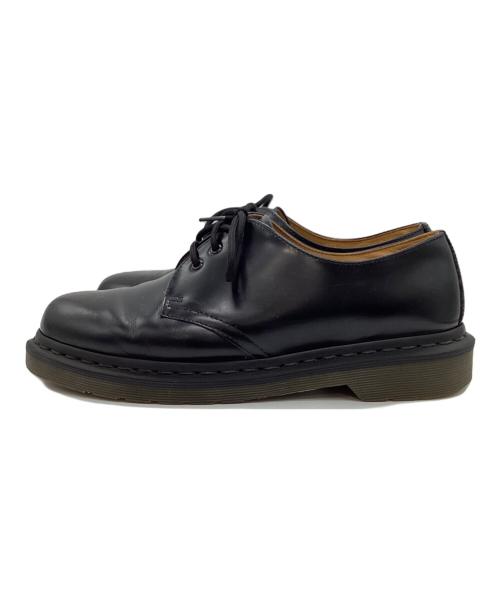 Dr.Martens（ドクターマーチン）Dr.Martens (ドクターマーチン) 3ホールシューズ ブラック サイズ:UK8の古着・服飾アイテム