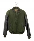 GEORGES RECHジョルジュレッシュ）の古着「GEORGES RECH　スタジャン」｜グリーン×ブラック