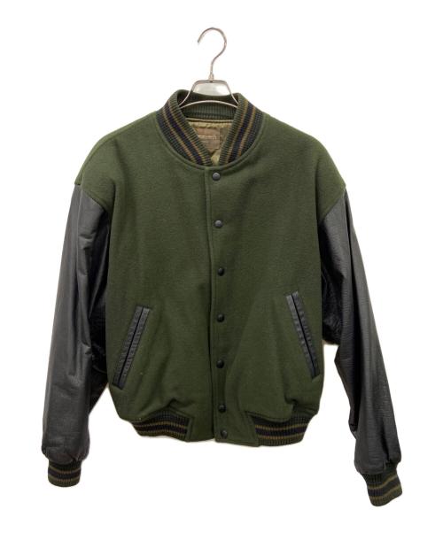 GEORGES RECH（ジョルジュレッシュ）GEORGES RECH (ジョルジュレッシュ) GEORGES RECH　スタジャン グリーン×ブラック サイズ:Mの古着・服飾アイテム