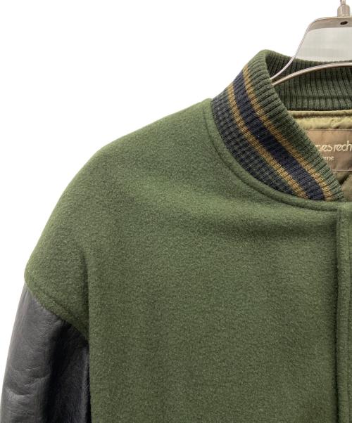 GEORGES RECH（ジョルジュレッシュ）GEORGES RECH (ジョルジュレッシュ) GEORGES RECH　スタジャン グリーン×ブラック サイズ:Mの古着・服飾アイテム