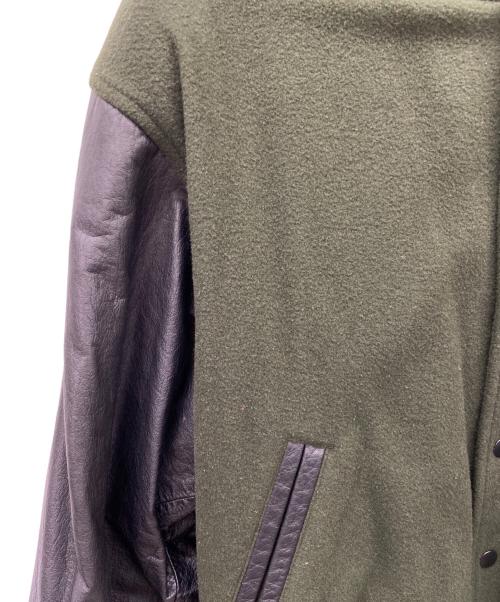 GEORGES RECH（ジョルジュレッシュ）GEORGES RECH (ジョルジュレッシュ) GEORGES RECH　スタジャン グリーン×ブラック サイズ:Mの古着・服飾アイテム