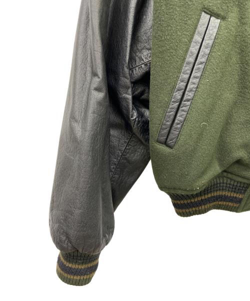 GEORGES RECH（ジョルジュレッシュ）GEORGES RECH (ジョルジュレッシュ) GEORGES RECH　スタジャン グリーン×ブラック サイズ:Mの古着・服飾アイテム
