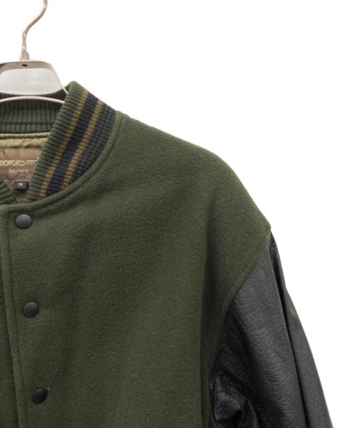 GEORGES RECH（ジョルジュレッシュ）GEORGES RECH (ジョルジュレッシュ) GEORGES RECH　スタジャン グリーン×ブラック サイズ:Mの古着・服飾アイテム