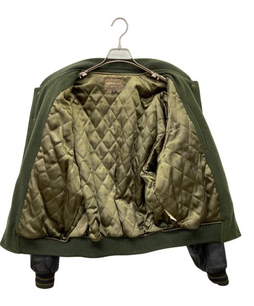 GEORGES RECH（ジョルジュレッシュ）GEORGES RECH (ジョルジュレッシュ) GEORGES RECH　スタジャン グリーン×ブラック サイズ:Mの古着・服飾アイテム