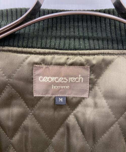 GEORGES RECH（ジョルジュレッシュ）GEORGES RECH (ジョルジュレッシュ) GEORGES RECH　スタジャン グリーン×ブラック サイズ:Mの古着・服飾アイテム