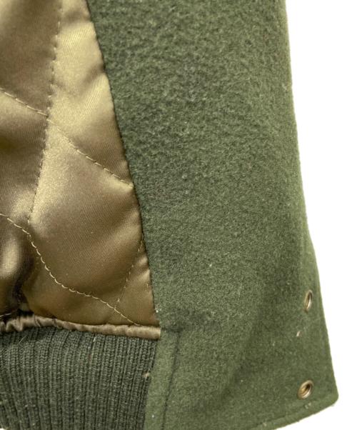 GEORGES RECH（ジョルジュレッシュ）GEORGES RECH (ジョルジュレッシュ) GEORGES RECH　スタジャン グリーン×ブラック サイズ:Mの古着・服飾アイテム