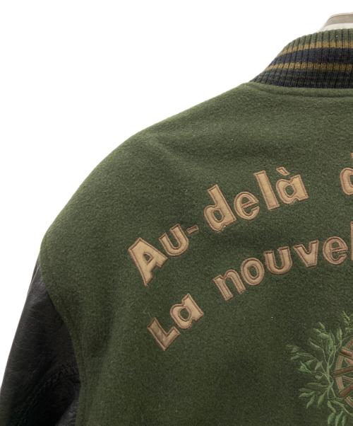 GEORGES RECH（ジョルジュレッシュ）GEORGES RECH (ジョルジュレッシュ) GEORGES RECH　スタジャン グリーン×ブラック サイズ:Mの古着・服飾アイテム