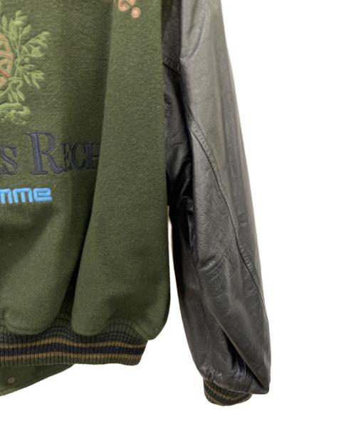 GEORGES RECH（ジョルジュレッシュ）GEORGES RECH (ジョルジュレッシュ) GEORGES RECH　スタジャン グリーン×ブラック サイズ:Mの古着・服飾アイテム