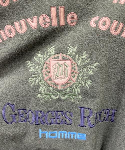 GEORGES RECH（ジョルジュレッシュ）GEORGES RECH (ジョルジュレッシュ) GEORGES RECH　スタジャン グリーン×ブラック サイズ:Mの古着・服飾アイテム
