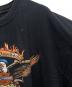 中古・古着 HARLEY-DAVIDSON (ハーレーダビッドソン) HARLEY-DAVIDSON　半袖カットソー ブラック×オレンジ サイズ:2XL：8000円