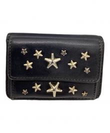 JIMMY CHOO（ジミーチュウ）の古着「JIMMY CHOO　3つ折り財布」｜ブラック