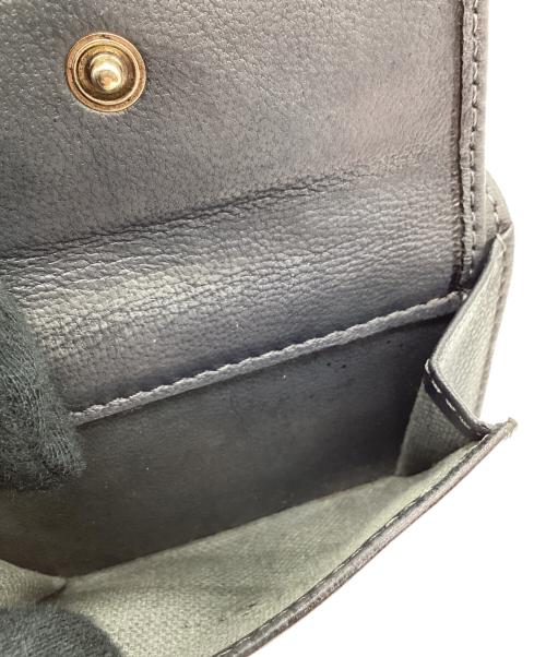 JIMMY CHOO（ジミーチュウ）JIMMY CHOO (ジミーチュウ) JIMMY CHOO　3つ折り財布 ブラックの古着・服飾アイテム