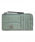 TORY BURCHトリーバーチ）の古着「TORY BURCH　フラグメントケース」｜ミントグリーン