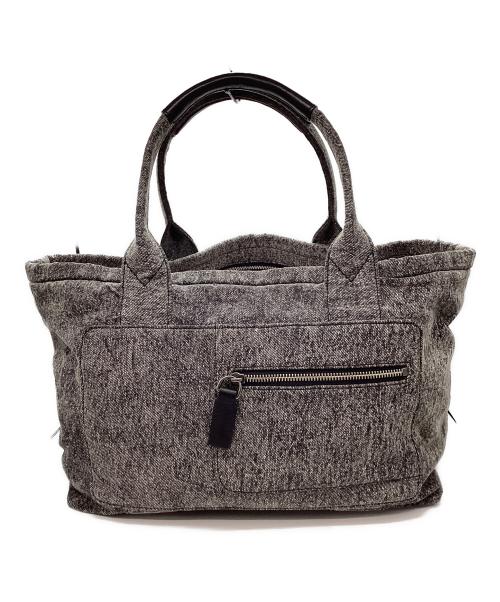 MARC JACOBS（マークジェイコブス）MARC JACOBS (マークジェイコブス) MARC JACOBS　トートバッグ グレー×ブラックの古着・服飾アイテム