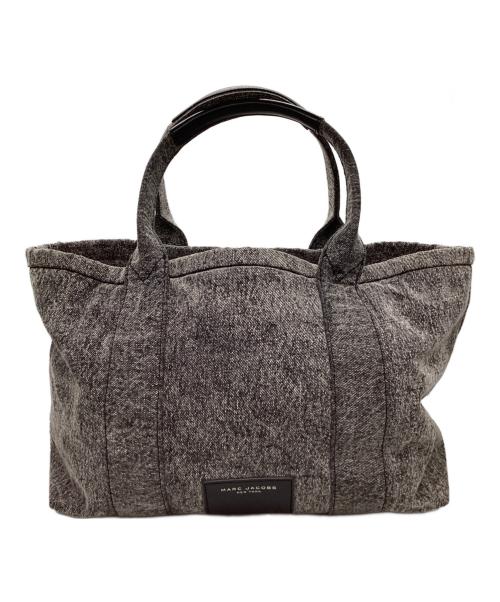 MARC JACOBS（マークジェイコブス）MARC JACOBS (マークジェイコブス) MARC JACOBS　トートバッグ グレー×ブラックの古着・服飾アイテム