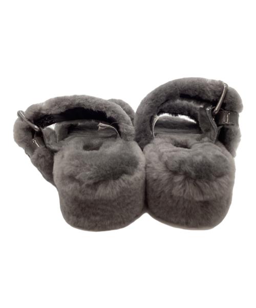UGG（アグ）UGG (アグ) UGG　Fuzz Yeah　サンダル グレー サイズ:23㎝の古着・服飾アイテム