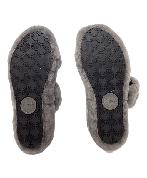 UGG（アグ）UGG (アグ) UGG　Fuzz Yeah　サンダル グレー サイズ:23㎝の古着・服飾アイテム
