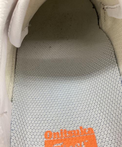 Onitsuka Tiger（オニツカタイガー）Onitsuka Tiger (オニツカタイガー) Onitsuka Tiger　DELECITY　スニーカー ホワイト×オレンジ サイズ:23.5㎝の古着・服飾アイテム