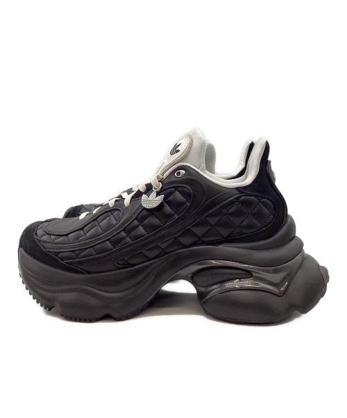 adidas（アディダス）adidas (アディダス) adidas　スニーカー ブラック×ホワイト サイズ:23.5㎝の古着・服飾アイテム