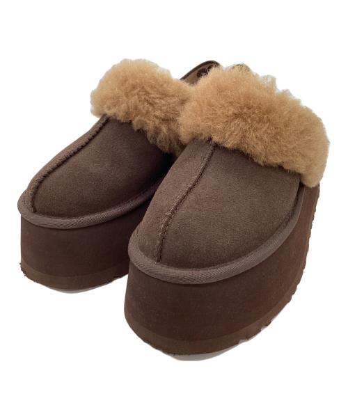 UGG（アグ）UGG (アグ) UGG　Funkette　サンダル ブラウン サイズ:23Cmの古着・服飾アイテム