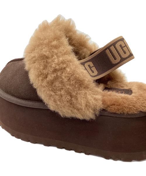 UGG（アグ）UGG (アグ) UGG　Funkette　サンダル ブラウン サイズ:23Cmの古着・服飾アイテム
