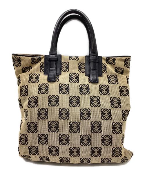 LOEWE（ロエベ）LOEWE (ロエベ) LOEWE　トートバッグ ブラウンの古着・服飾アイテム