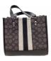 COACH (コーチ) COACH　シグネチャー　デンプシーバッチ　2WAYショルダーバッグ ブラック×グレー：14000円