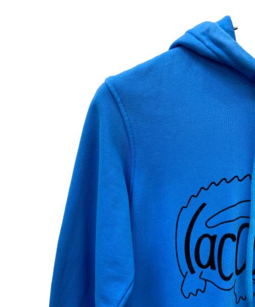 LACOSTE（ラコステ）LACOSTE (ラコステ) LACOSTE長袖ワンピース ブルー×ブラック サイズ:Sの古着・服飾アイテム