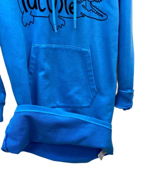 LACOSTE（ラコステ）LACOSTE (ラコステ) LACOSTE長袖ワンピース ブルー×ブラック サイズ:Sの古着・服飾アイテム
