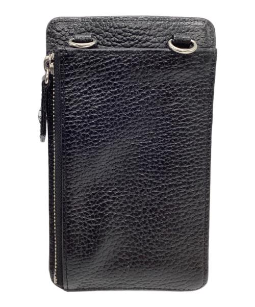 Jetsetter（ジェットセッター）Jetsetter (ジェットセッター) Jetsetter　ショルダースマホポーチ ブラック×レッドの古着・服飾アイテム