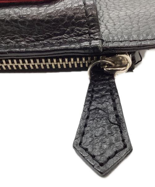 Jetsetter（ジェットセッター）Jetsetter (ジェットセッター) Jetsetter　ショルダースマホポーチ ブラック×レッドの古着・服飾アイテム