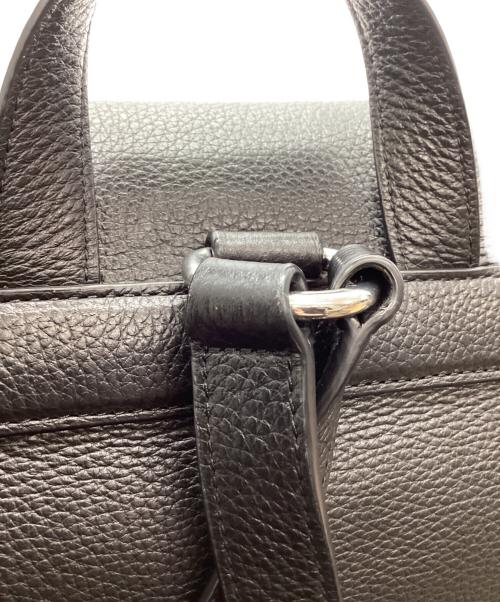 COACH（コーチ）COACH (コーチ) COACH　シグネチャー　デンプシードローストリングバックパック　リュック ブラック×グレーの古着・服飾アイテム