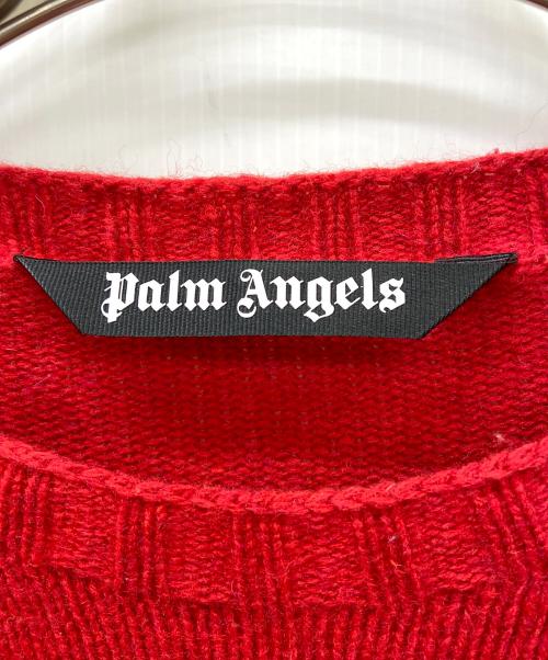 Palm Angels（パーム エンジェルス）Palm Angels (パーム エンジェルス) 厚手ニット レッド サイズ:Mの古着・服飾アイテム
