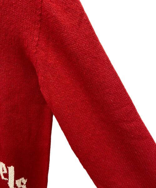 Palm Angels（パーム エンジェルス）Palm Angels (パーム エンジェルス) 厚手ニット レッド サイズ:Mの古着・服飾アイテム