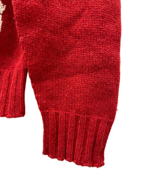 Palm Angels（パーム エンジェルス）Palm Angels (パーム エンジェルス) 厚手ニット レッド サイズ:Mの古着・服飾アイテム
