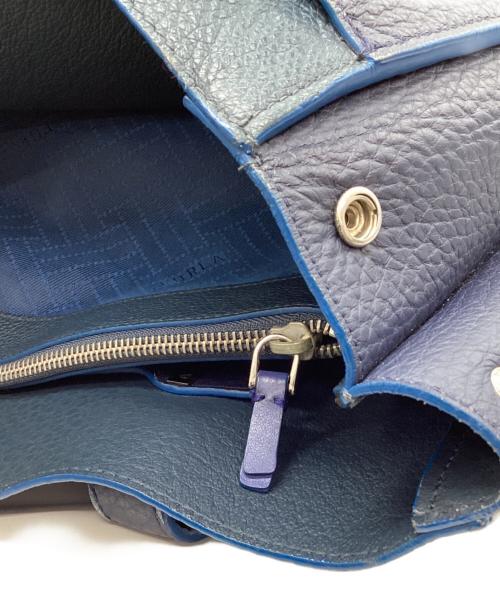 FURLA（フルラ）FURLA (フルラ) FURLA　トートバッグ ネイビーの古着・服飾アイテム
